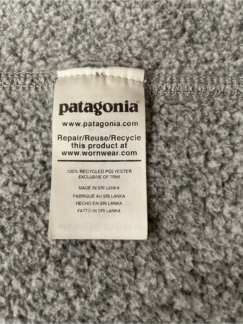 Patagonia Better Sweater Jacket, Birch White, M - Picture 7 of 9